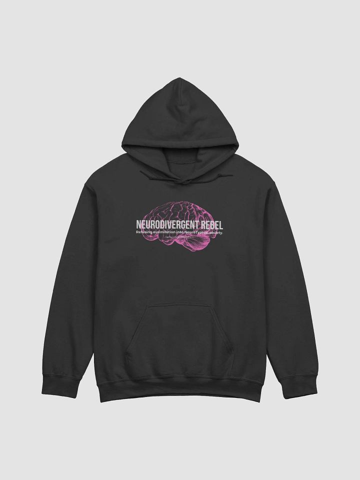 NeuroDivergent Rebel - Refusing Assimilation Classic Unisex Hoodie product image (5)