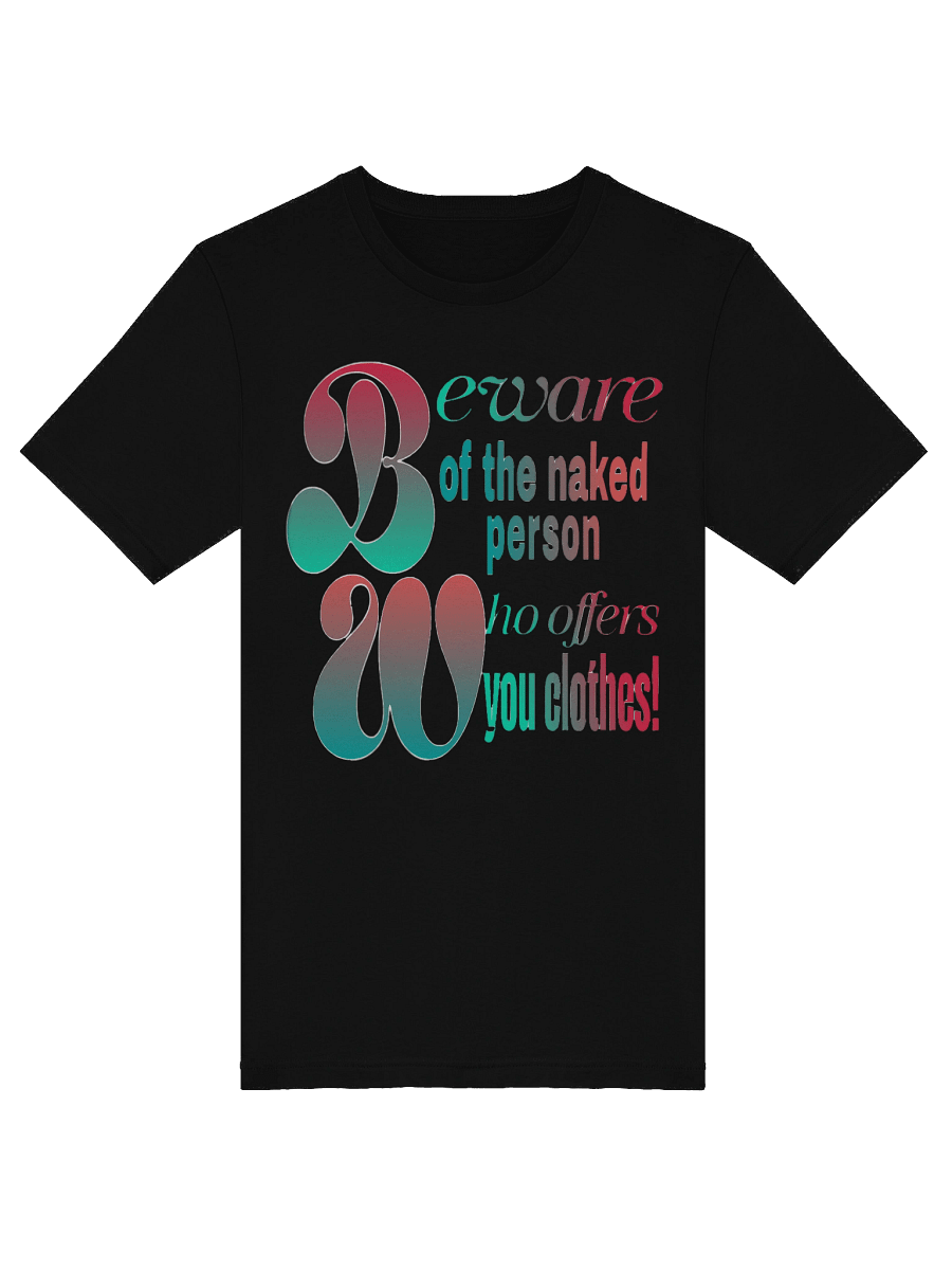 Bold Typography Unisex T-Shirt product image (17)