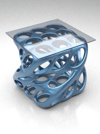 Weaverbird Parametric Table Design Grasshopper Rhino Files Download product image (5)