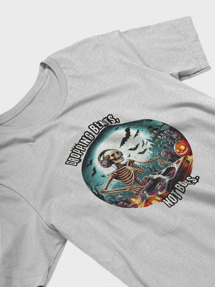 Glowing Grooves Skeleton DJ T-Shirt product image (17)