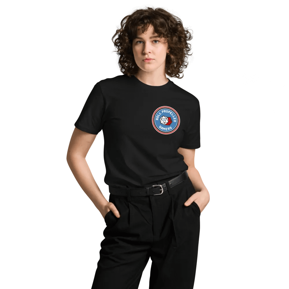 Roll Gamers Round Logo T-Shirt product image (8)