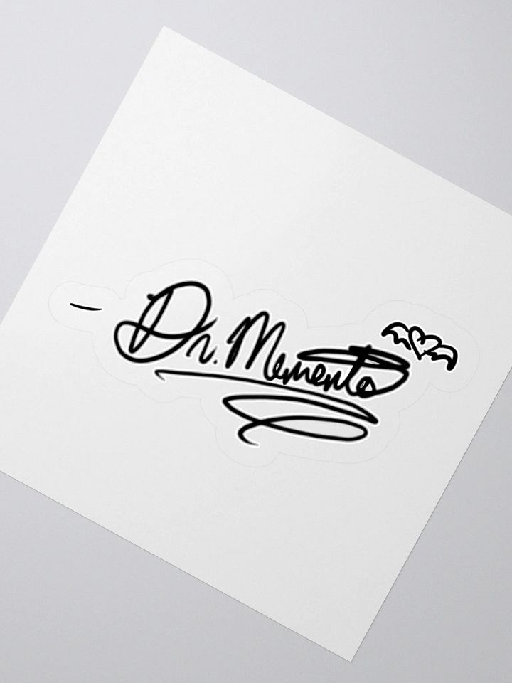 Dr. Memento Autograph Sticker product image (4)