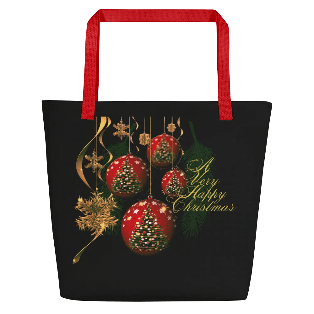 Customizable All-Over Print Tote Bag with Pocket for moms family friends colleagues product image (1)