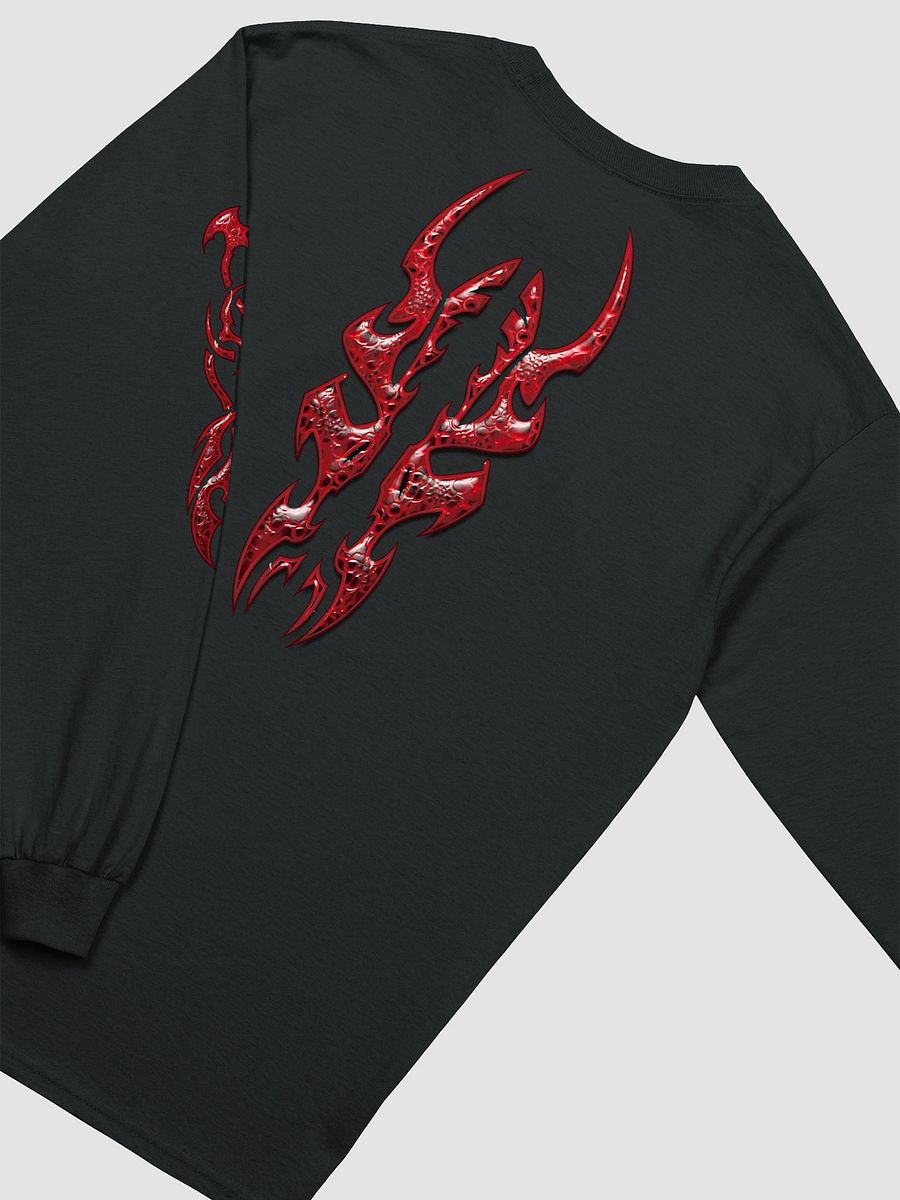 Crimson Tribal Dragon Unisex Longsleeve Shirt product image (4)