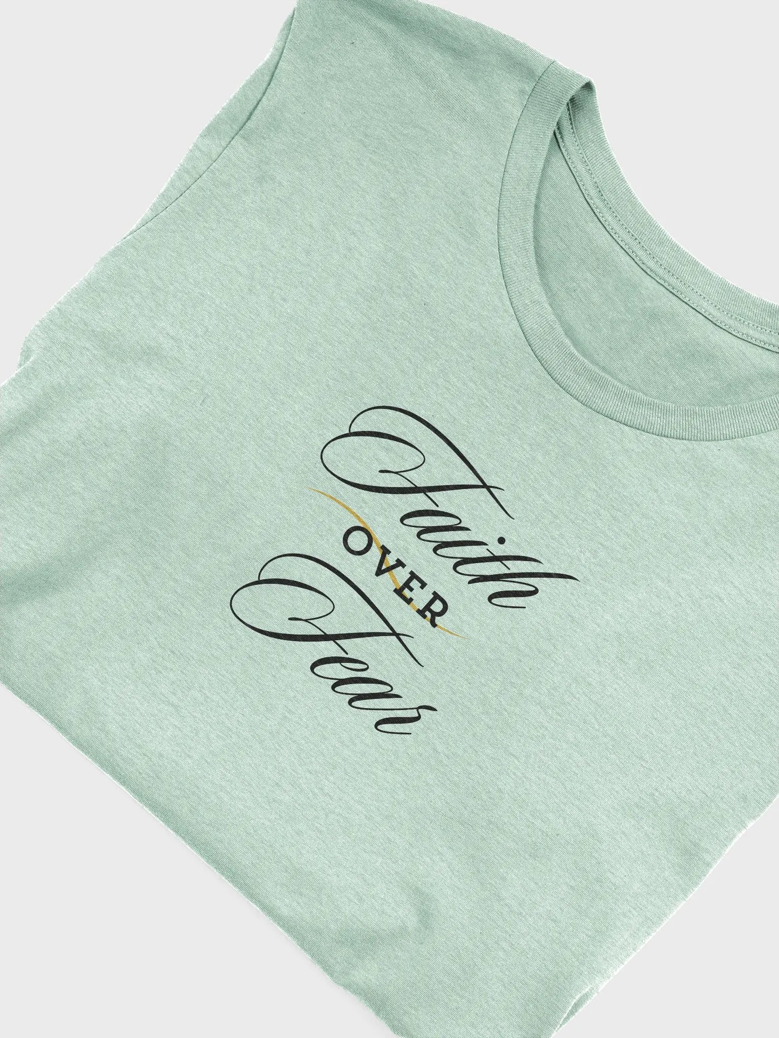 Faith Over Fear Elegance Unisex T-Shirt product image (48)
