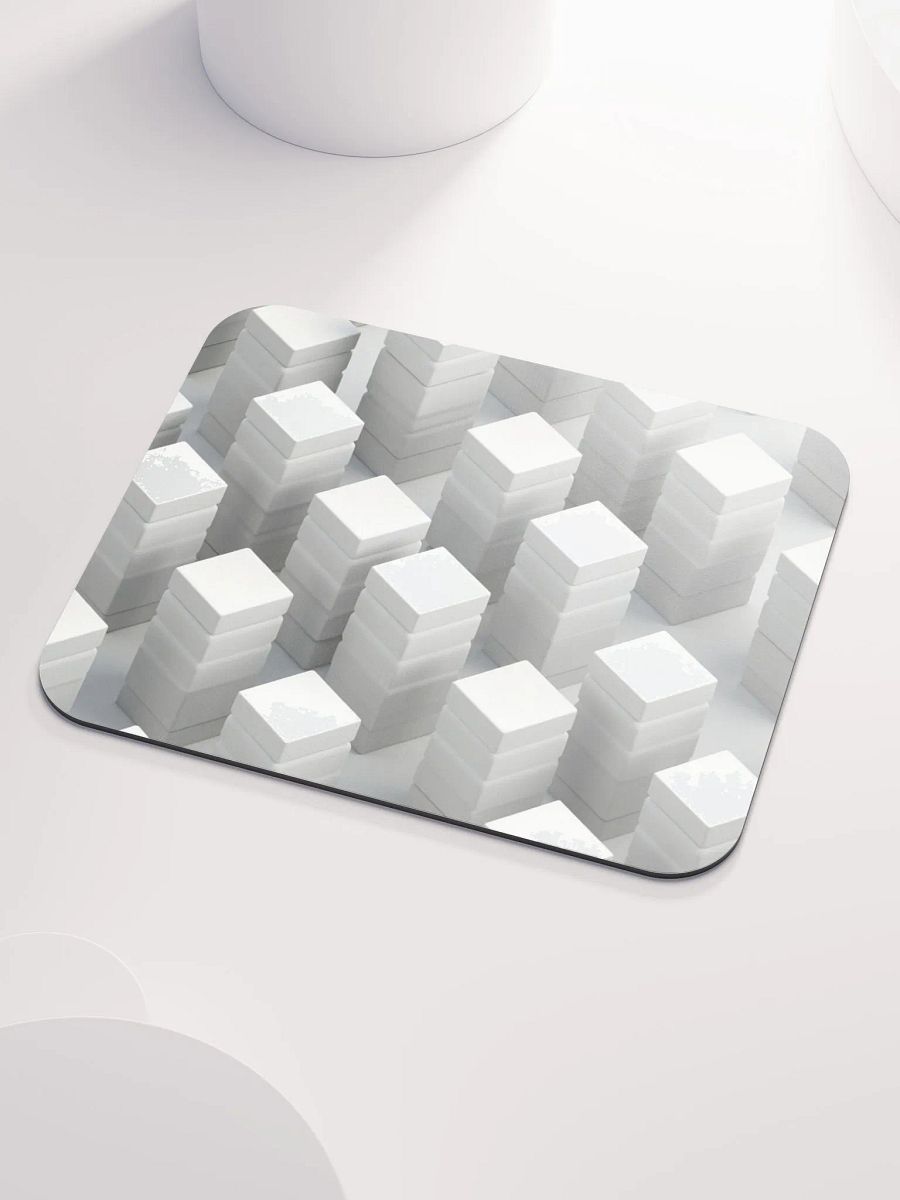 Repetitive Tower Grid Mouse Pad product image (3)