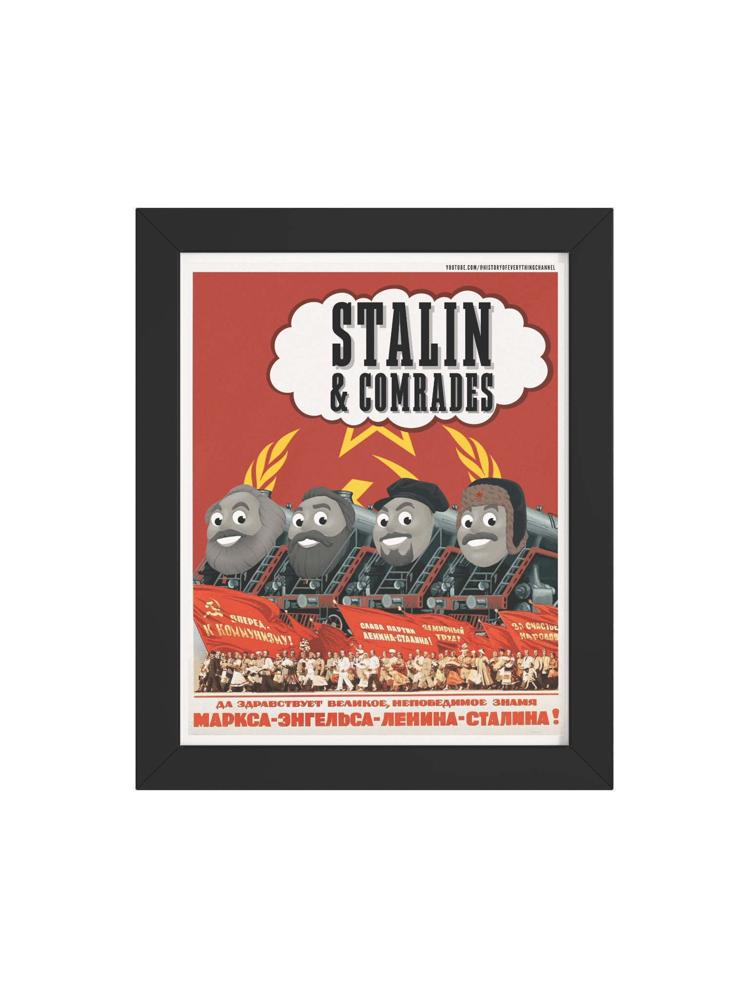 Stalin & Comrades Poster (Framed) product image (4)