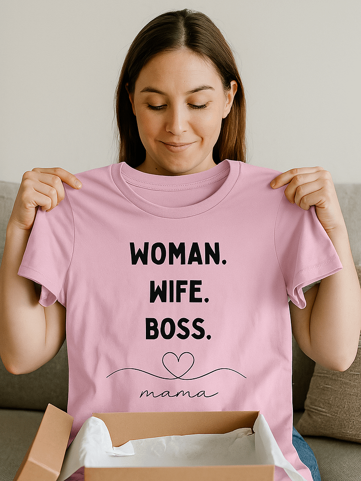 WOMAN WIFE BOSS T-Shirt product image (2)