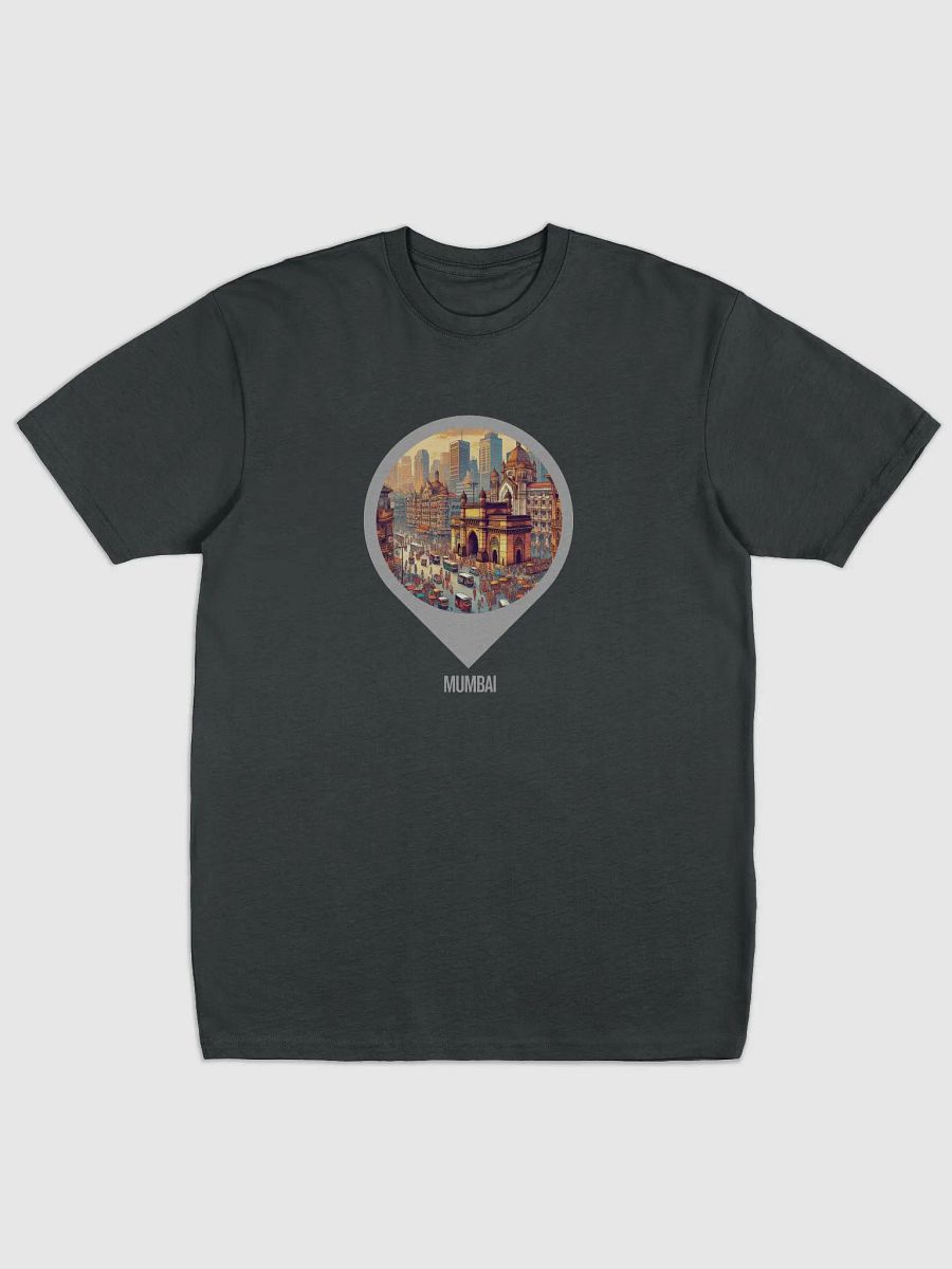 Urban Vibe Premium Tee | AI Design: Mumbai, Indien product image (2)