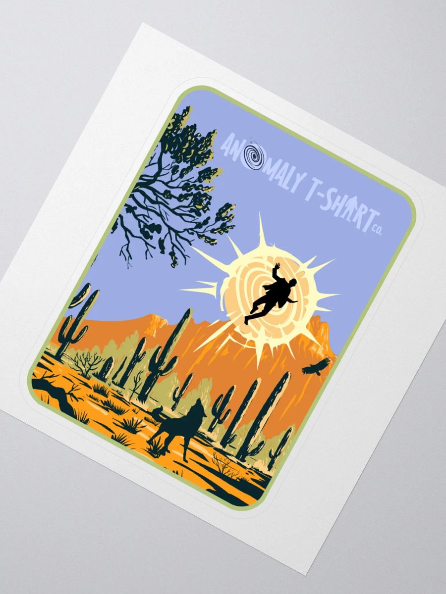 Desert Wormhole Kiss Cut Stickers product image (1)