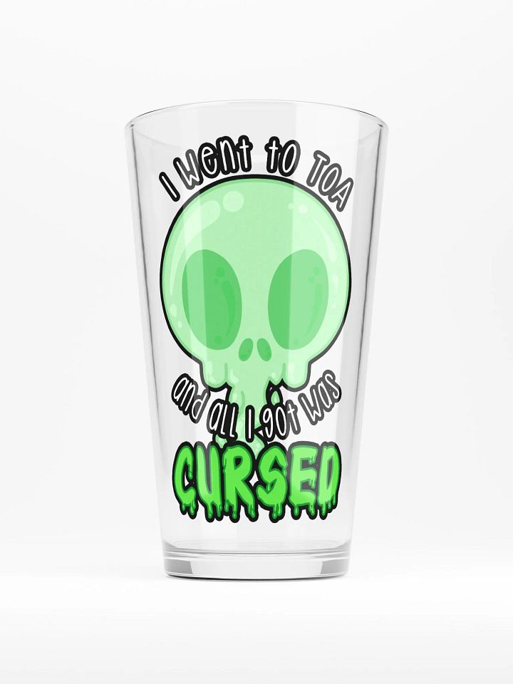 All I Got Was Cursed - Monk - Pint Glass product image (1)