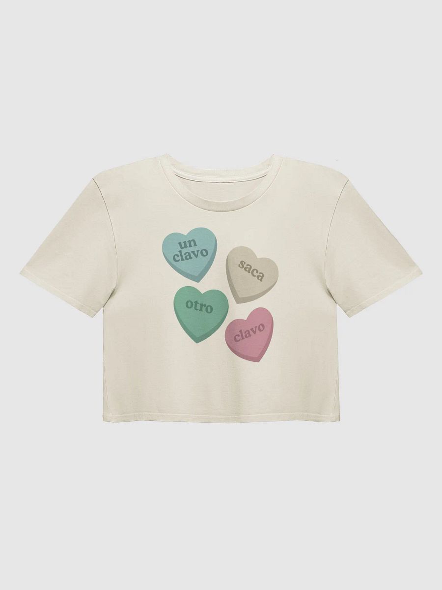 Un Clavo Saca Otro Clavo Crop Top product image (1)