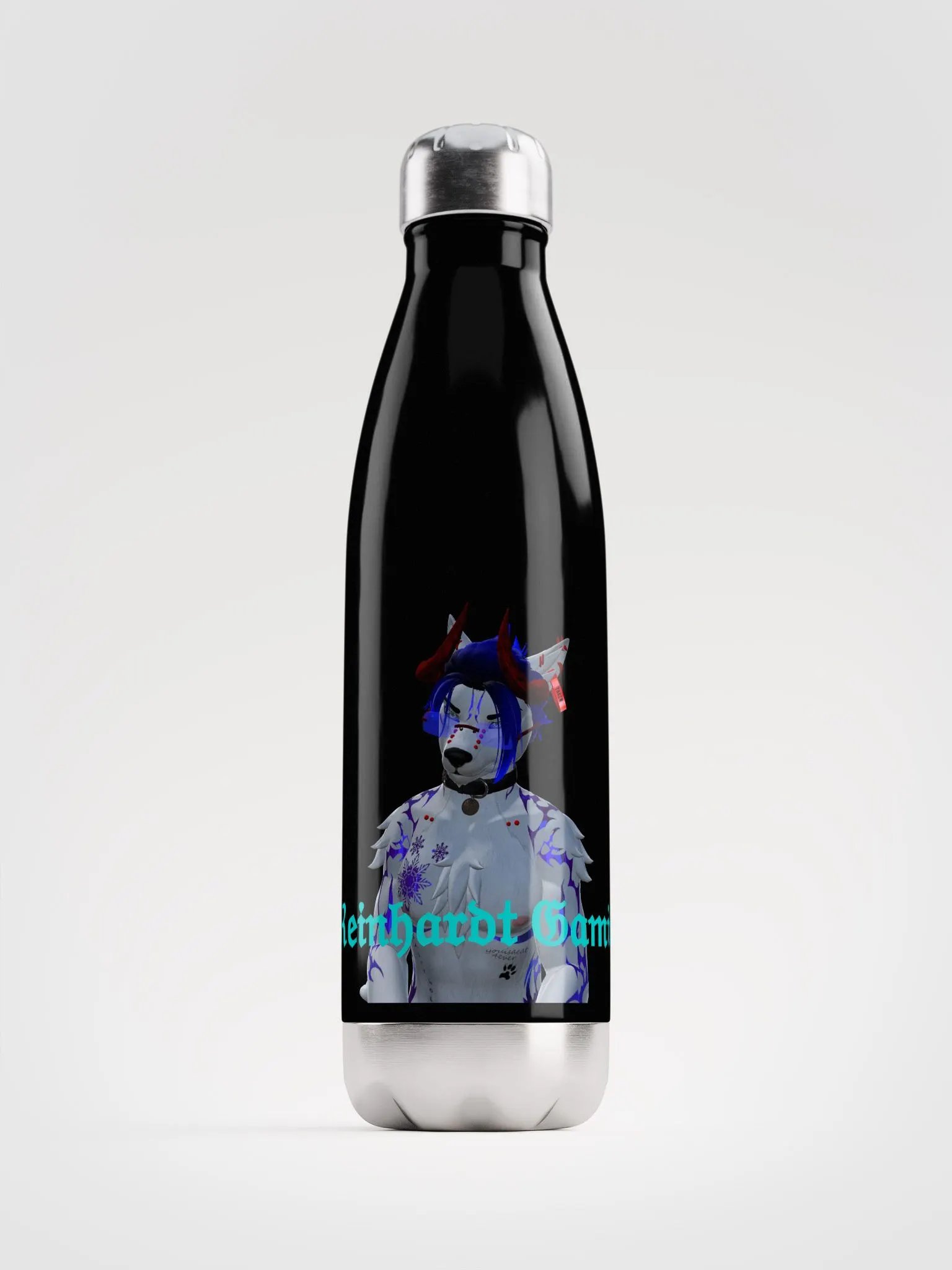 Reinhardt Gaming water bottle {stainless steel} product image (1)