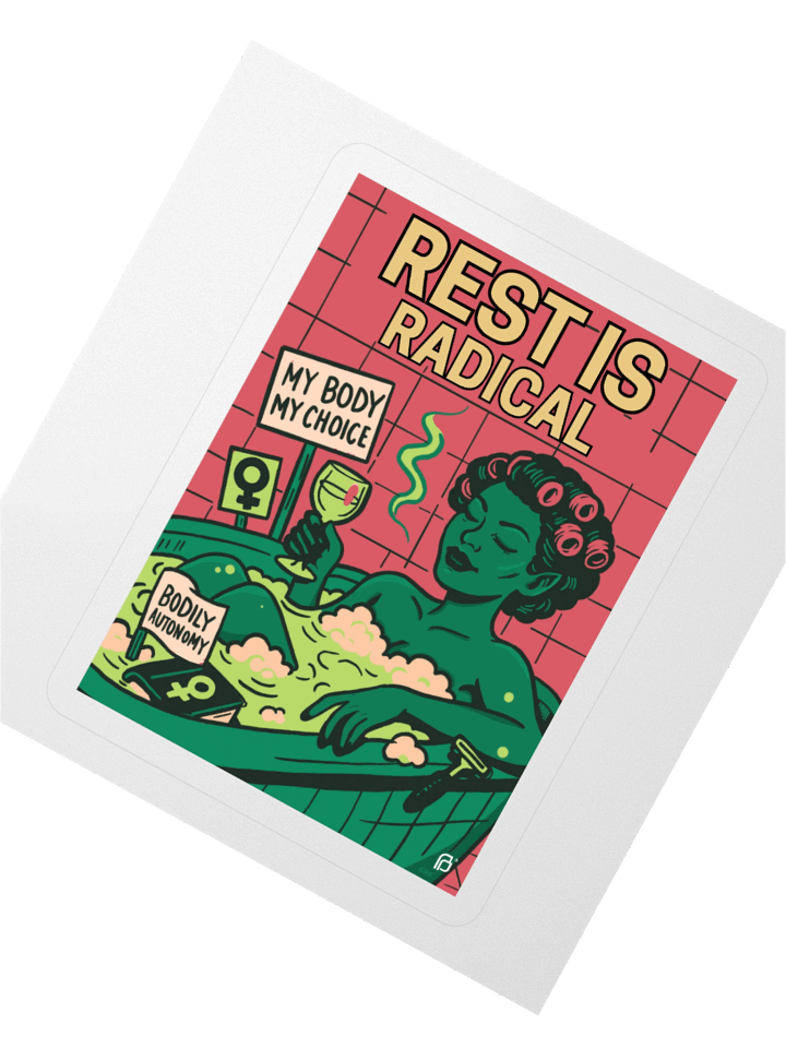 Rest is Radical Sticker product image (2)