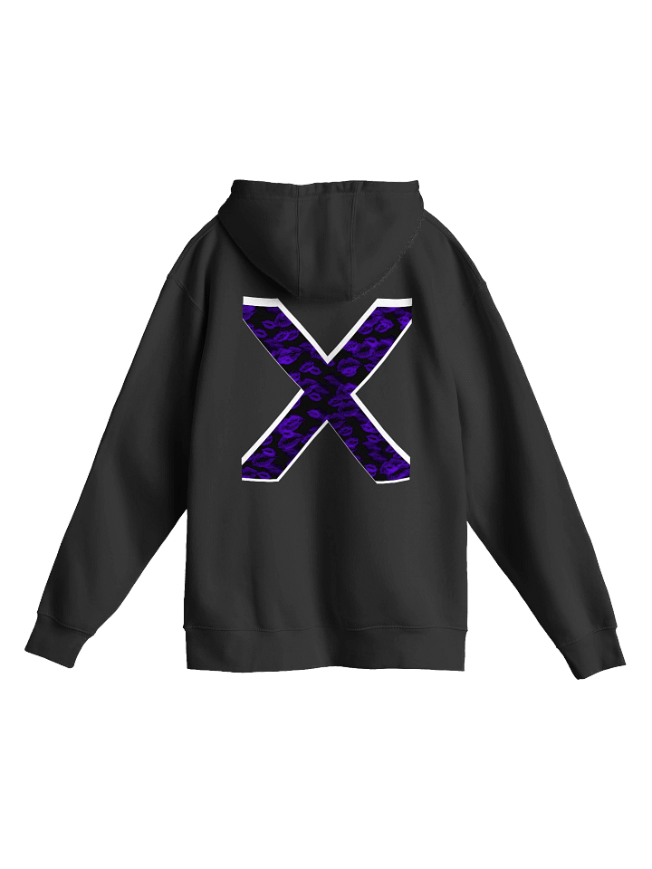 Black X Purple Lipstick Kisses | Hoodie product image (16)