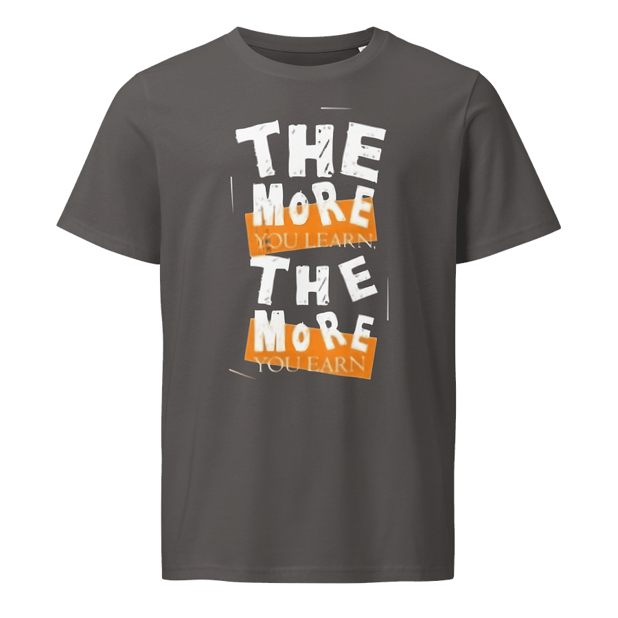 Man T-Shirt Stanley/Stella Unisex Organic Shirt Learn-Earn Slogan product image (1)