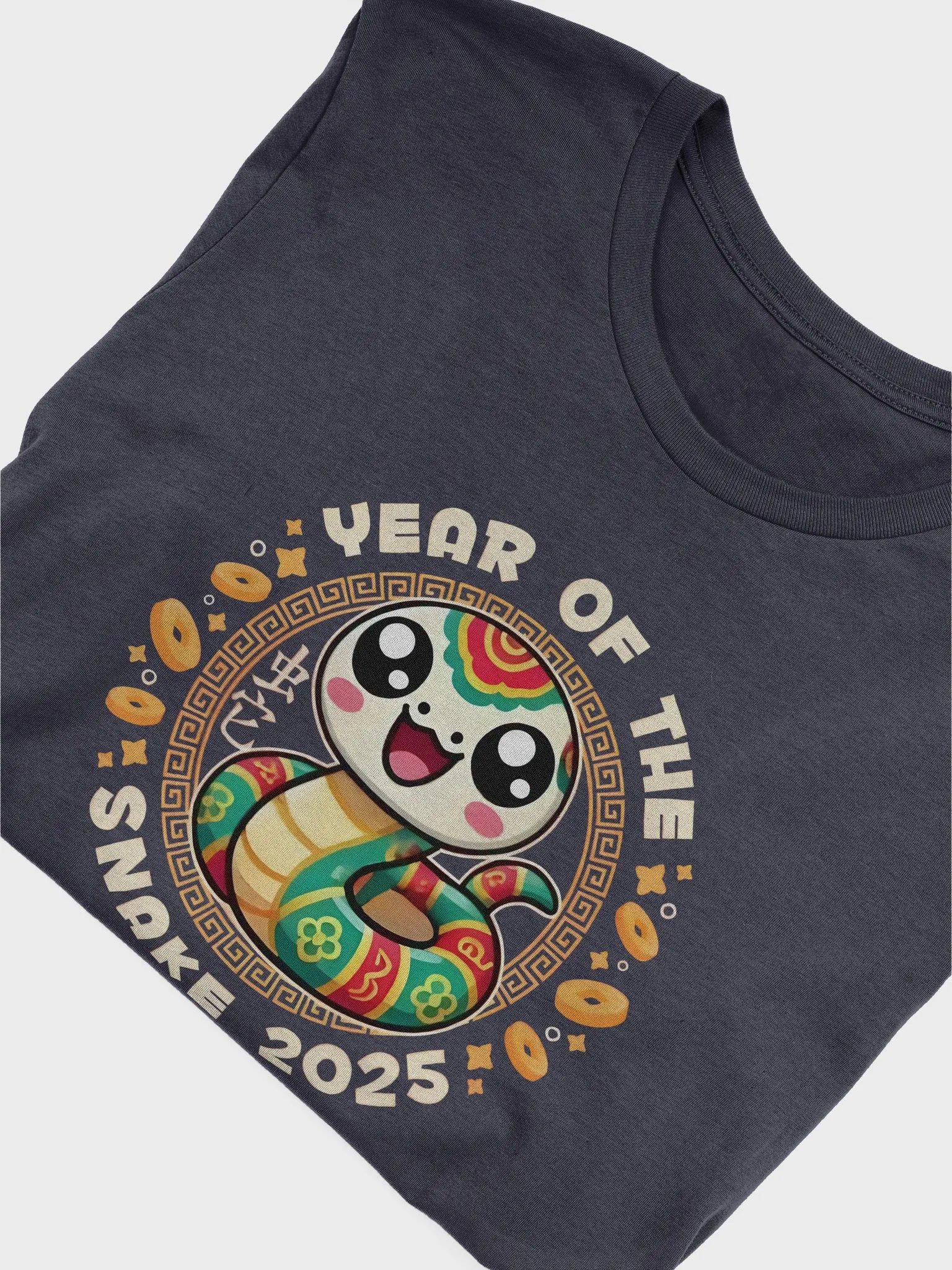 Year of the Snake 2025 Cartoon T-Shirt product image (54)