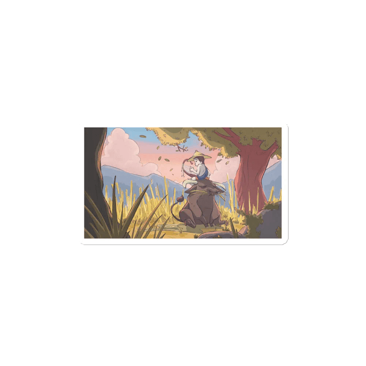 Serenading a Buffalo | Die-Cut Magnets product image (2)