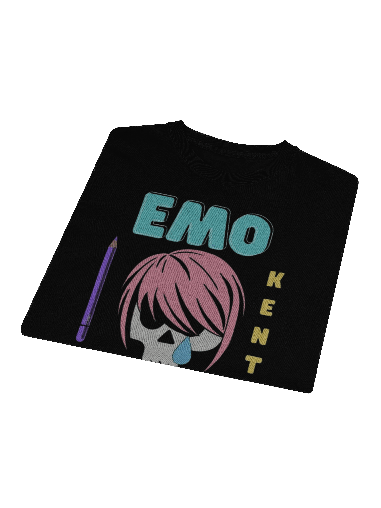 Emo Night Kent Sad Skull Long Sleeve product image (3)
