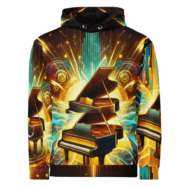 Piano Musical Instrument - All-Over Unisex Hoodie #25 product image (1)