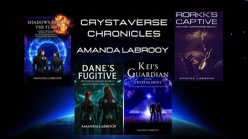 Explore the Crystaverse Chronicles Series:

Shadows Before the Flame (Prequel)
The fall of Sigma Nine. The stargate prototype...