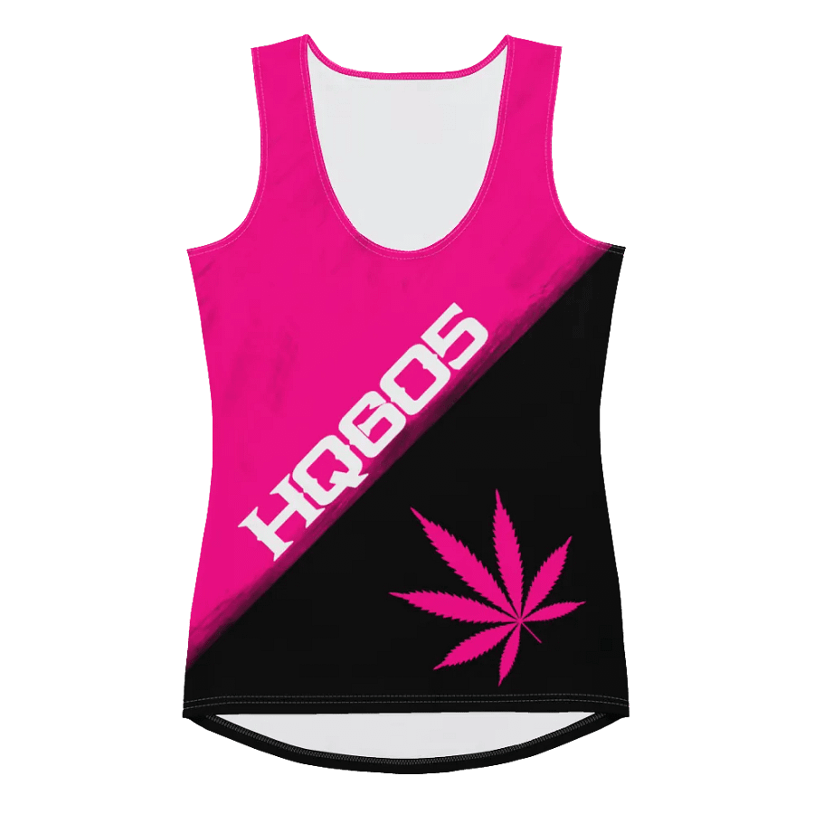 HempQuarters Slanted Pink Tank Top product image (3)