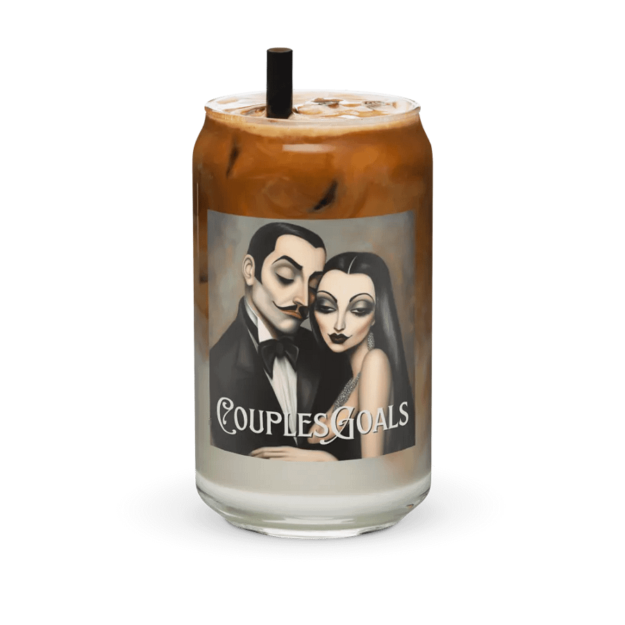Couples Goals Can-Shaped Glass product image (3)