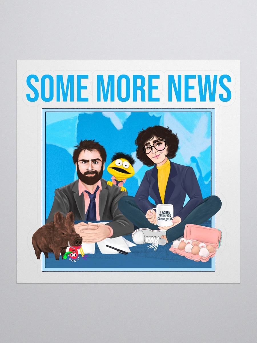 Some More News Team Sticker product image (1)