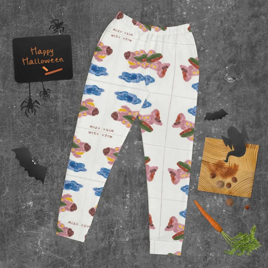 Kid Airplane (All-Over Print Women's Joggers) product image (9)