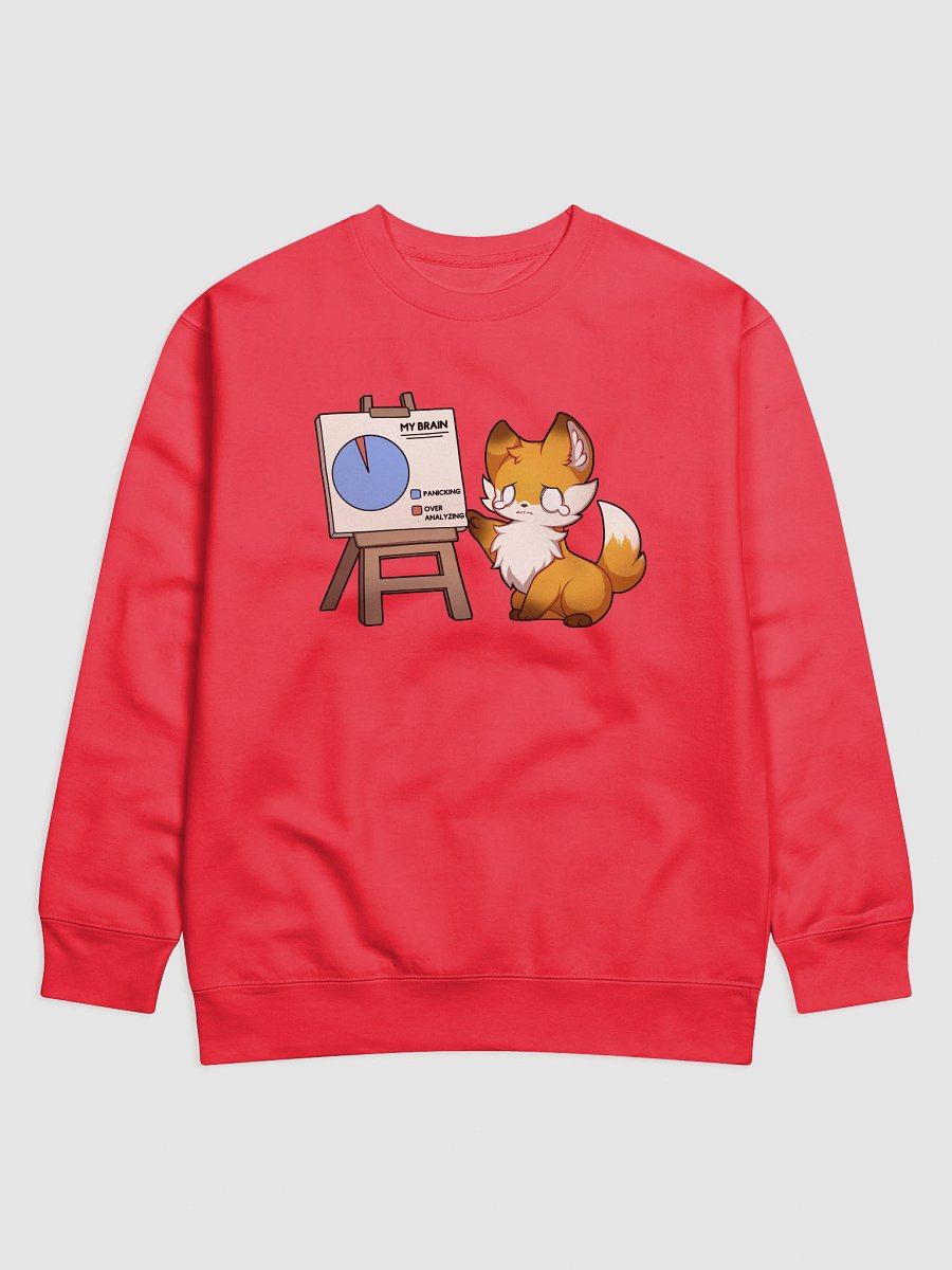 Anxious Fox Sweatshirt product image (1)