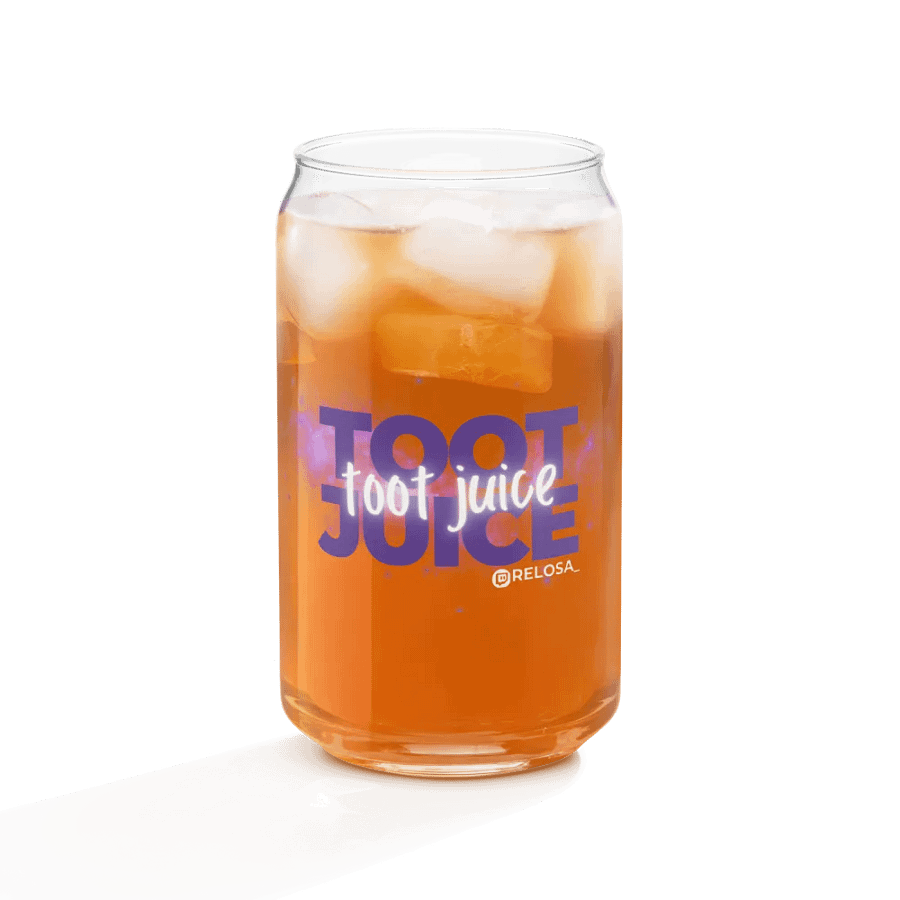 Clear Toot Juice! w/ Glowing Text product image (8)