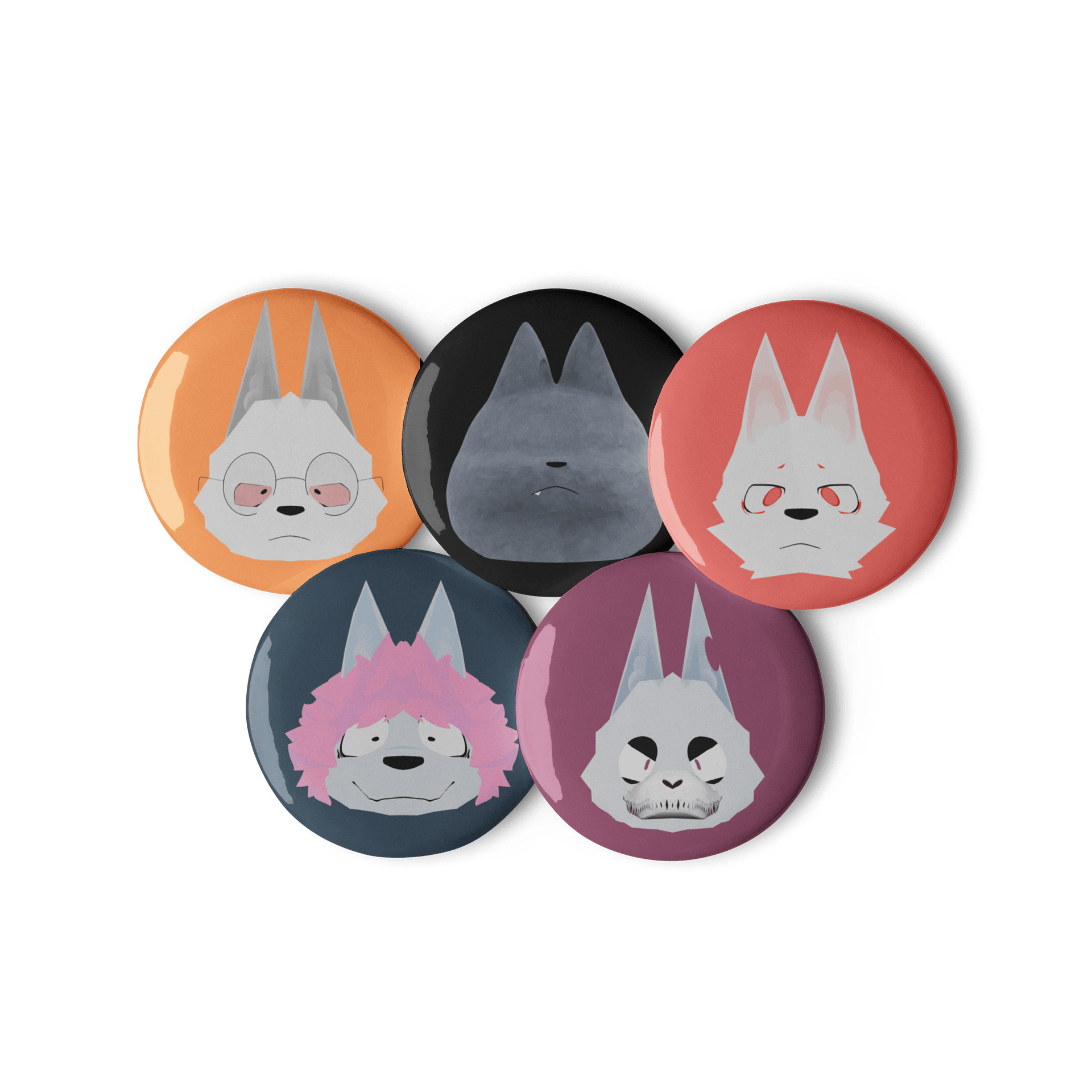 FACES | Face Pin Set 1 product image (2)