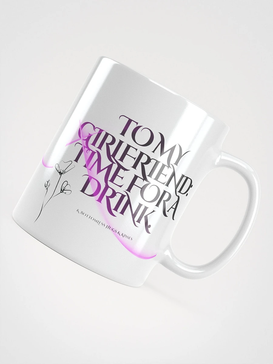 Girlfriend Time for a Drink Floral Coffee Mug product image (11)