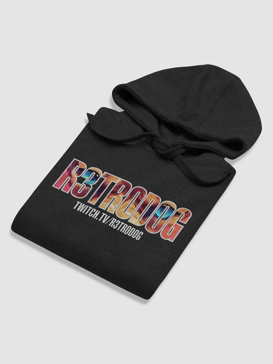 Vibrant R3TRODOG Artwork Hoodie product image (6)