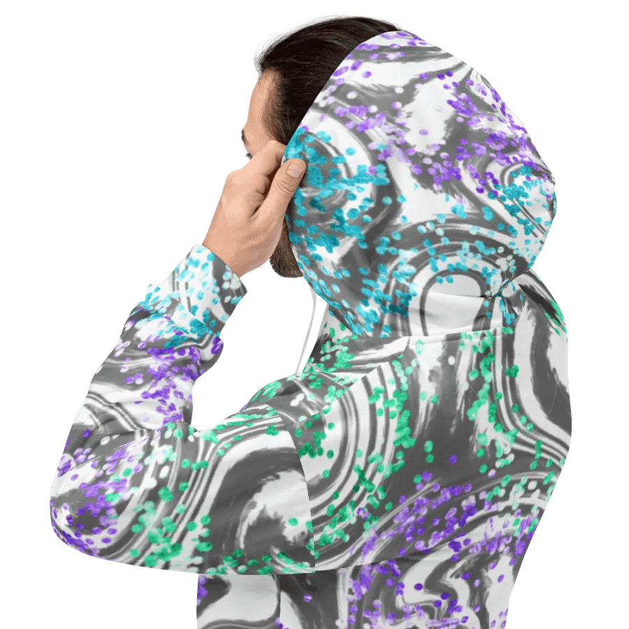 Swirling Spectrum Unisex Hoodie product image (3)
