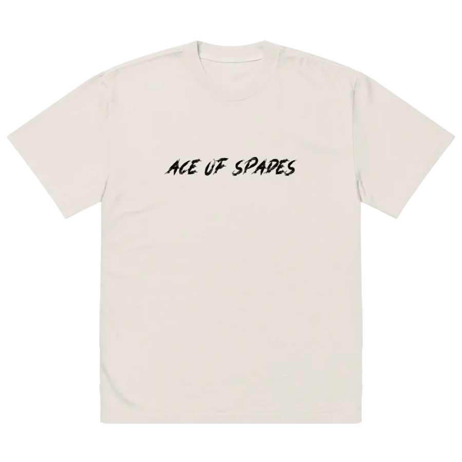 ACE OF SPADES ♠️ oversized tee product image (5)