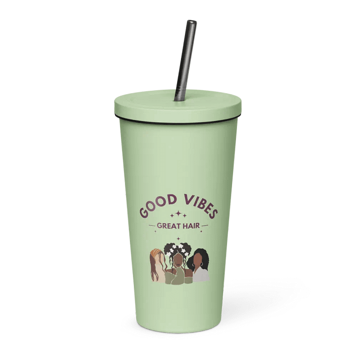 Good Vibes Great Hair Tumbler 20oz product image (1)
