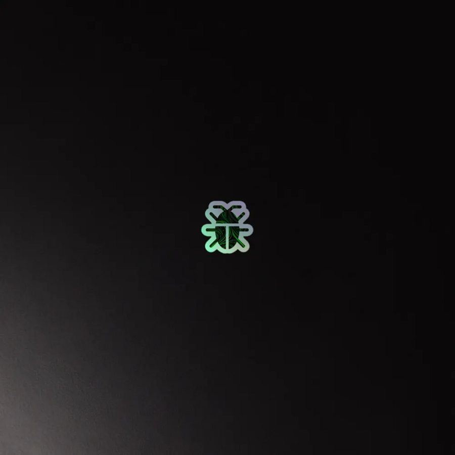 Literal Roach Holographic Logo Sticker product image (2)