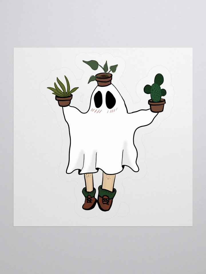 Plant Gh0st Sticker product image (1)
