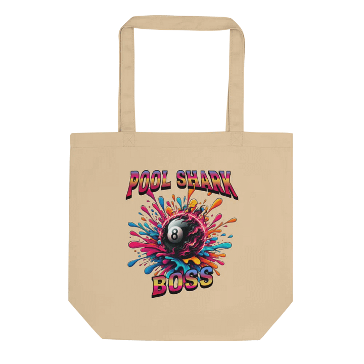 Pool Shark Boss Vibrant 8-Ball Tote Bag product image (1)