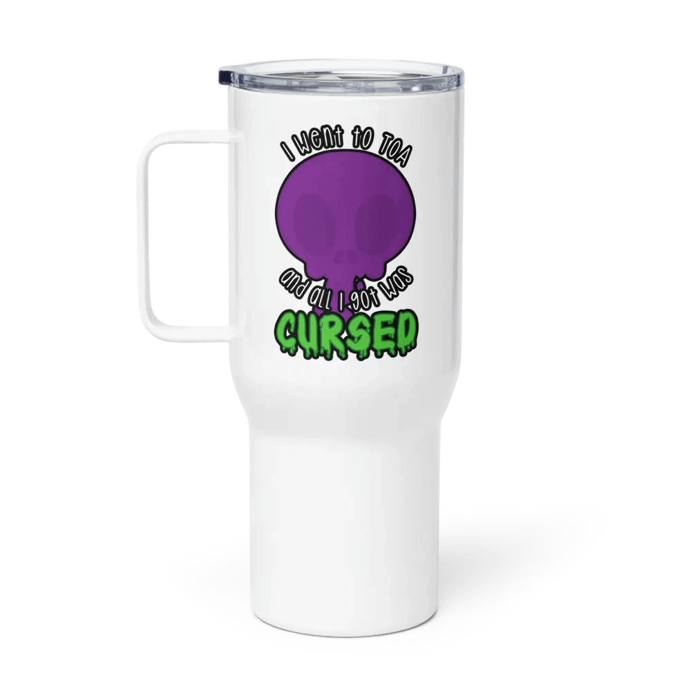 All I Got Was Cursed - Demon Hunter - Travel Mug w/Handle product image (1)