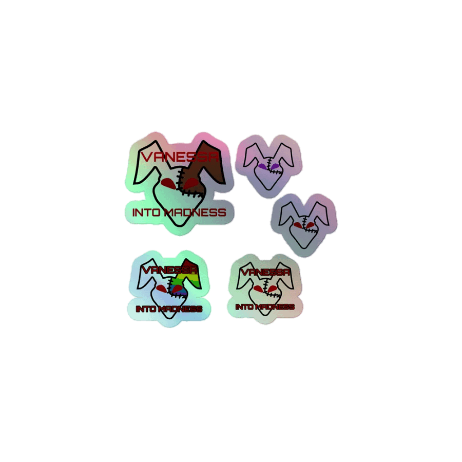 Vanessa Into Madness Holographic Stickers product image (1)
