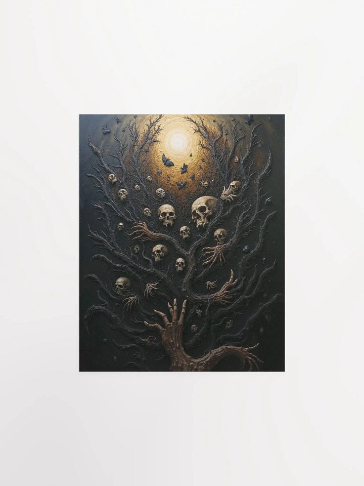 Skeletal Surrealism Matte Poster product image (6)