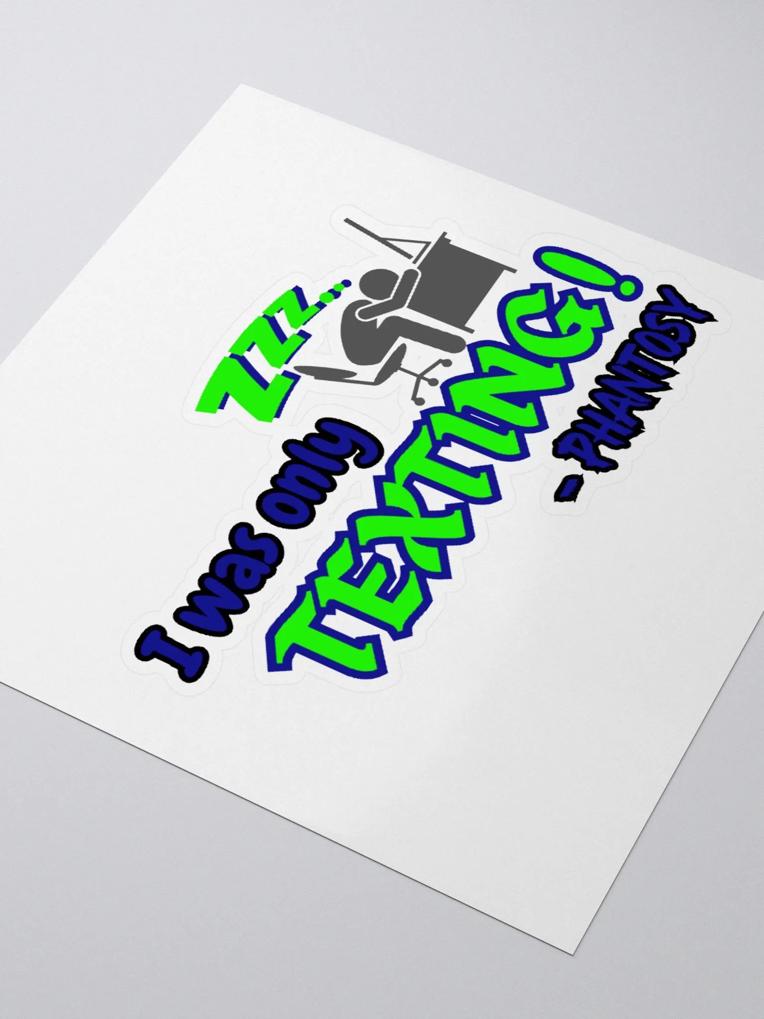 TEXTING STICKER product image (3)