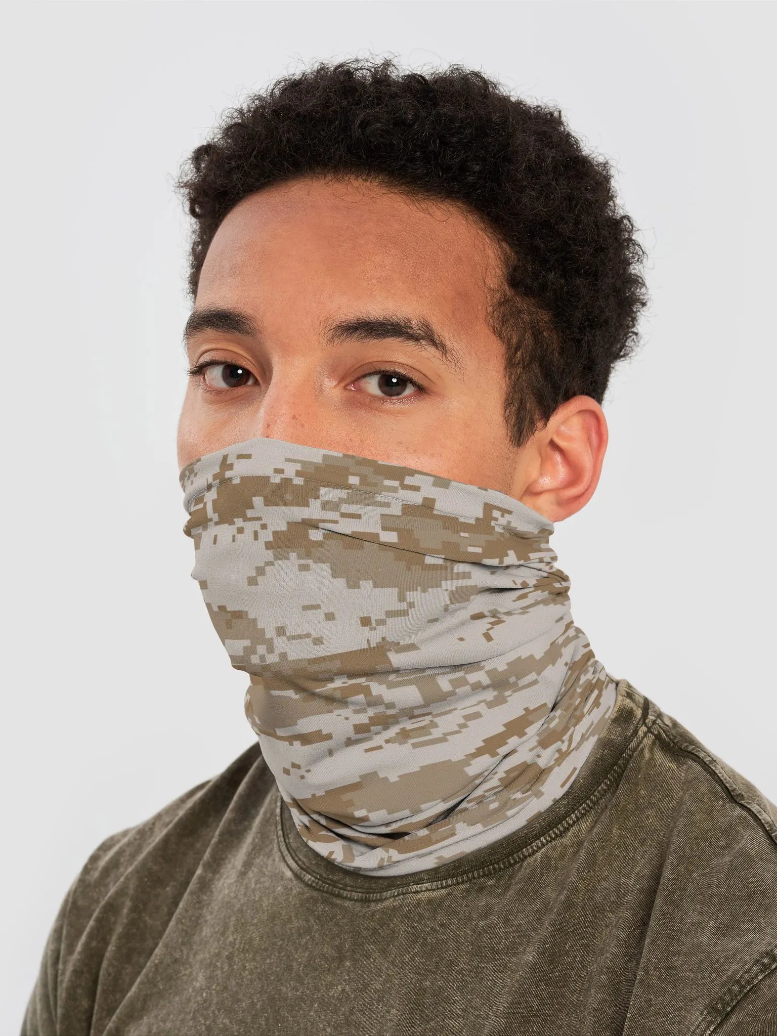 Neck Gaiter (Desert Pixel) product image (3)
