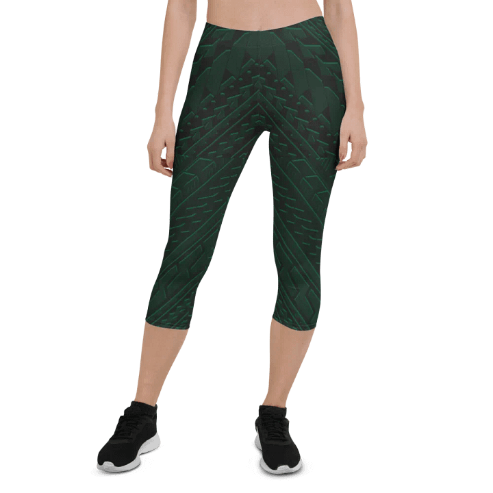 Tatau Korare All-Over Capri Leggings product image (1)