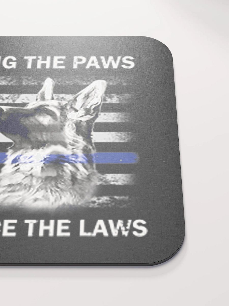 Supporting the Paws That Enforce the Laws - Mouse Pad product image (5)