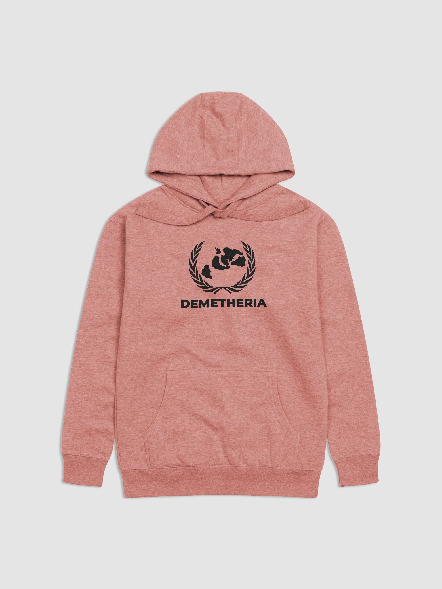 Demetheria HOODIE Black Logo Design product image (4)