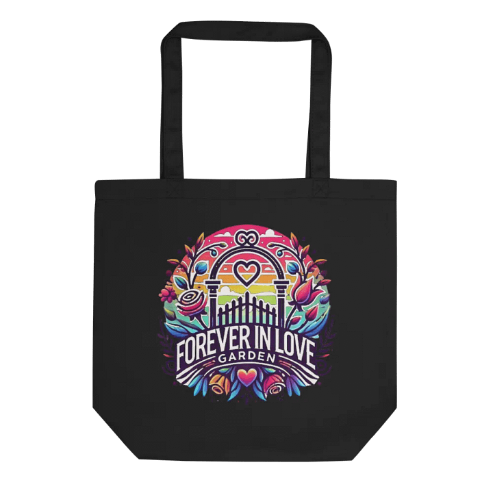 Forever in Love Garden Tote Bag product image (1)