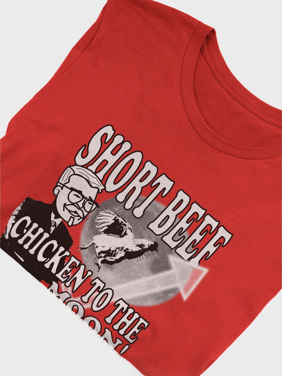 Short Beef, Chicken to the Moon! Color Shirt product image (5)